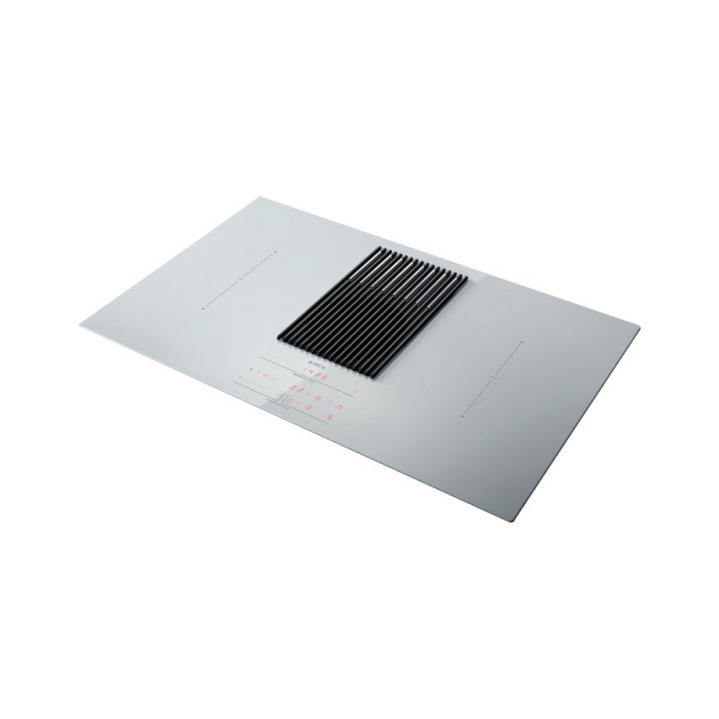  PRONTA CONSEGNA - Elica Piano cottura a induzione con cappa filtrante integrata NIKOLATESLA LIBRA WH/F/83 PRF0147775A finitura bianco da 83 cm