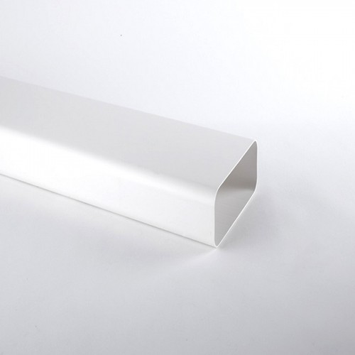 Elica Tubo rettangolare KIT0120991 finitura bianco da 22x9x100 cm