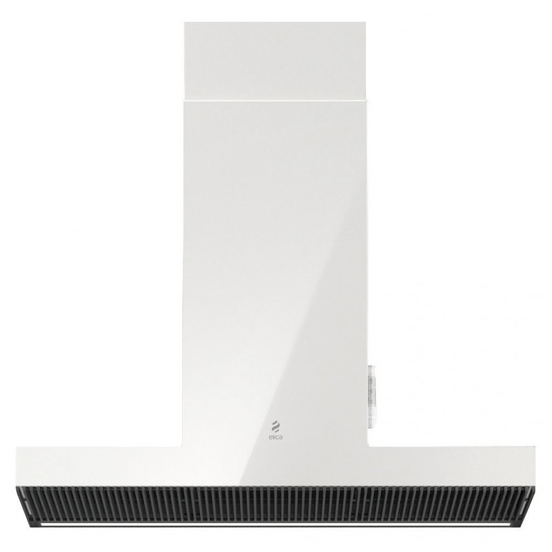  Hotte murale Elica HAIKU WH/A/90 PRF0146269, finition Krion blanche, 90 cm