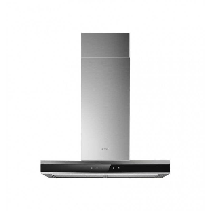  Campana extractora de pared Elica ADÉLE BLIX/A/60 PRF0167314 acabado acero inoxidable/cristal negro 60 cm