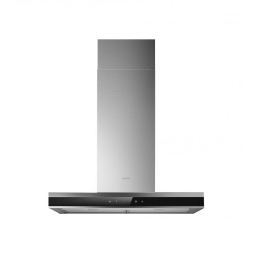 Hotte aspirante murale Elica ADÉLE BLIX/A/90 PRF0167315 finition inox/verre noir 90 cm