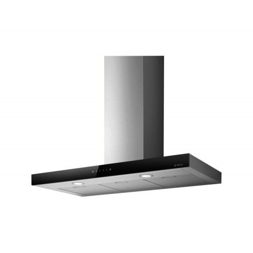 Campana extractora de pared Elica JOY BLIX/A/60 PRF0104625A, 60 cm, acabado en acero inoxidable y cristal negro