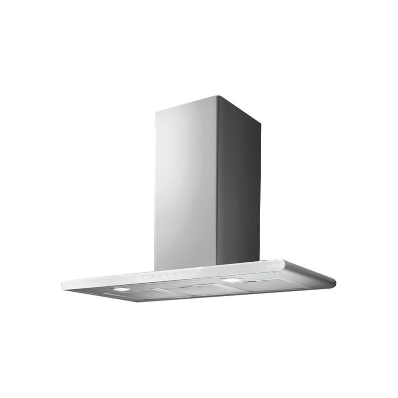  Elica Wall hood GALAXY WHIX / A / 80 PRF0009822B stainless steel finish and white glass 80 cm