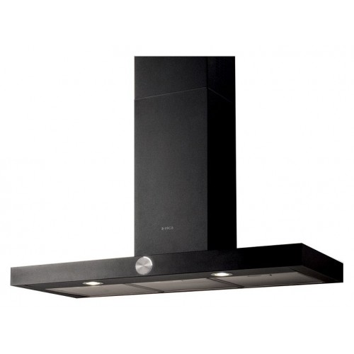 Elica LOL BL/A/90 PRF0097906A wall mounted hood, 90 cm, embossed black finish