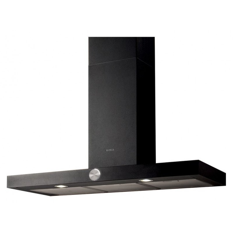  Hotte murale Elica LOL BL/A/90 PRF0097906A, 90 cm, finition noire gaufrée