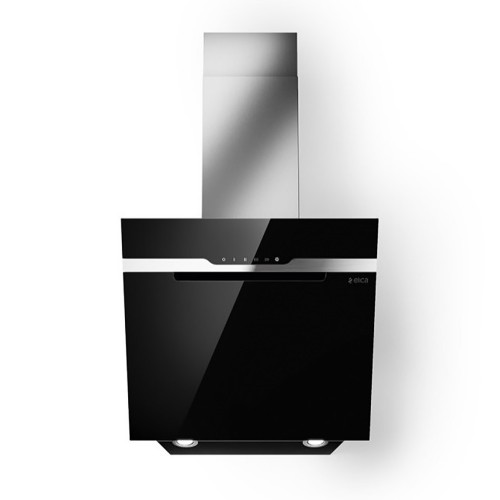 Elica Wall hood MAJESTIC BL / A / 60 PRF0117381A 60 cm black glass and stainless steel finish