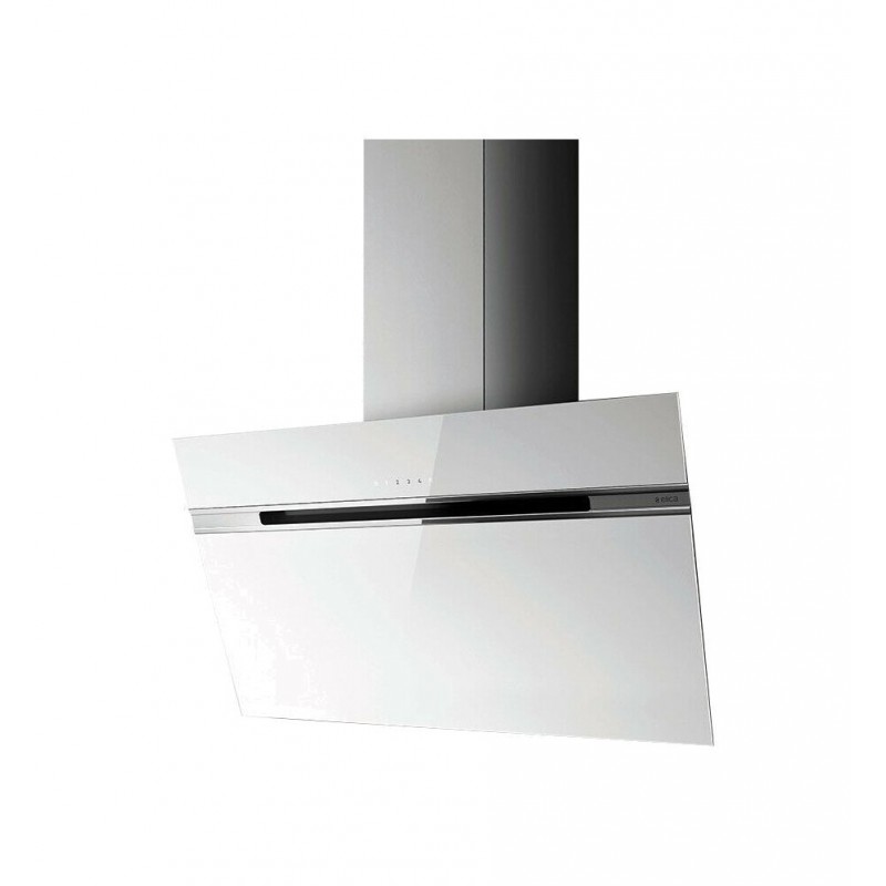  Elica Hotte murale STRIPE WH / A / 90 PRF0101145B 90 cm finition verre blanc