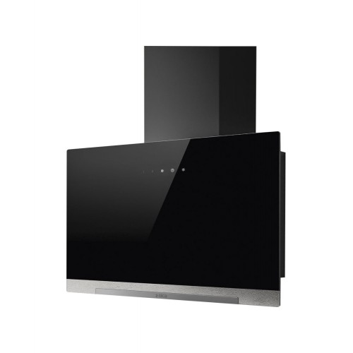 Elica APLOMB BL/A/60 PRF0166938 wall mounted hood with black glass finish, 60 cm