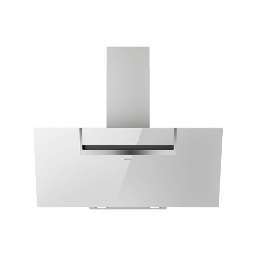 Campana extractora de pared Elica SHEEN-S WH/A/90 PRF0166931, 90 cm, acabado en cristal blanco