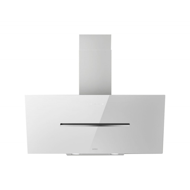  Elica SHY-S WH/A/90 PRF0166935 wall mounted hood with white glass finish, 90 cm