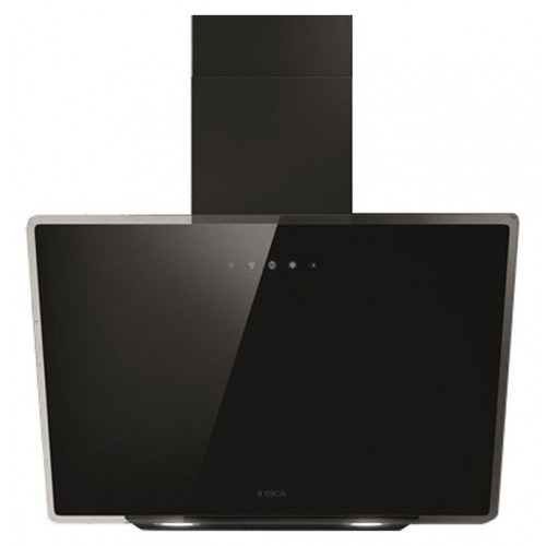 Hotte murale Elica SHIRE BL/A/60 PRF0119819A, finition verre noir, 60 cm