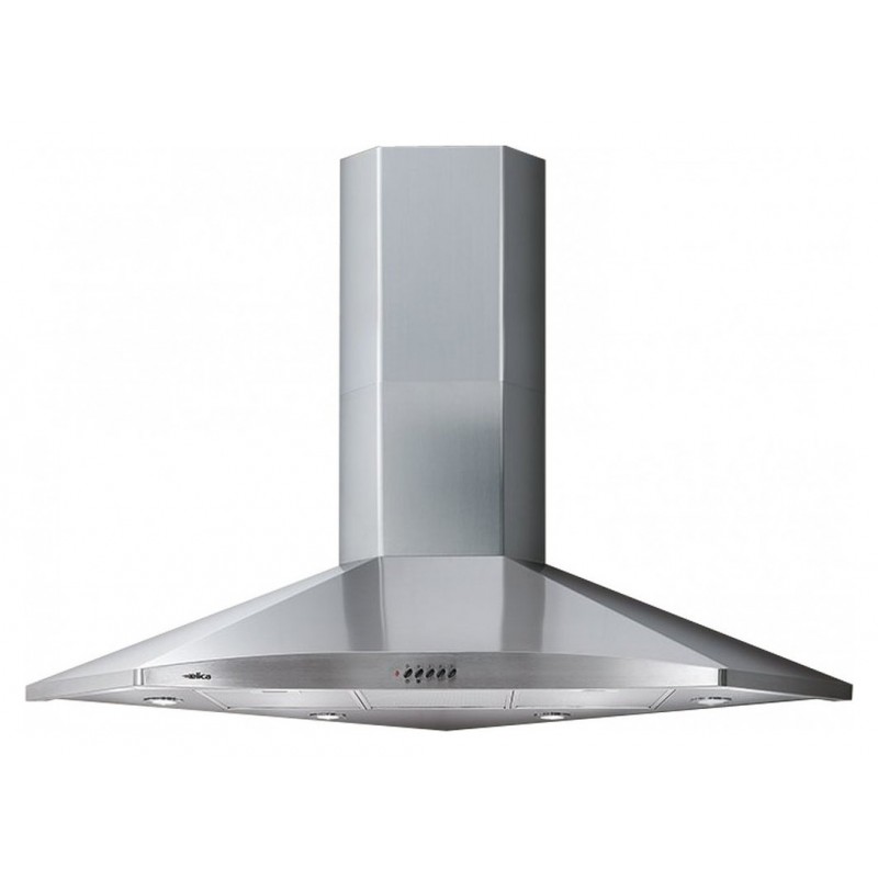  Hotte d'angle murale Elica HYDRA ANG IX F/100 1608046A, finition inox, 100 cm