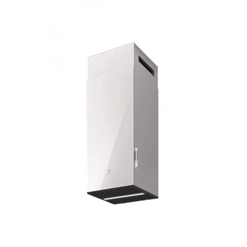 Hotte îlot Elica HAIKU ISLAND WH/A/32 PRF0146289, 32 cm, finition Krion blanche