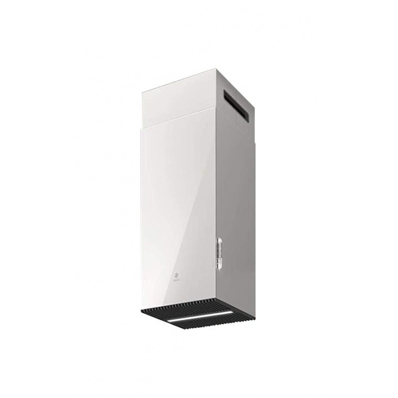  Hotte îlot Elica HAIKU ISLAND WH/A/32 PRF0146289, 32 cm, finition Krion blanche