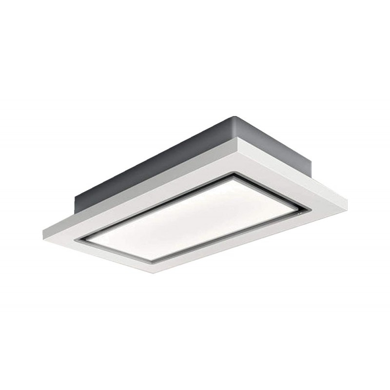  Elica Ceiling-mounted extractor hood LULLABY @ WH WOOD / A / 120 PRF0167048 120 cm white lacquered wood and stainless steel f