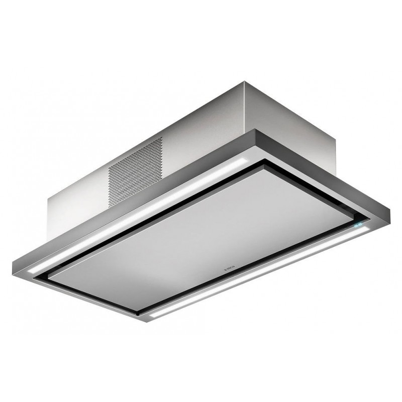  Elica Cappa filtrante a soffitto CLOUD SEVEN IX/F/90 PRF0141953 finitura acciaio inox e bianco da 90 cm