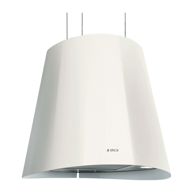  Hotte suspendue Elica JUNO WH/F/50 PRF0071972D, finition blanche, Ø50 cm