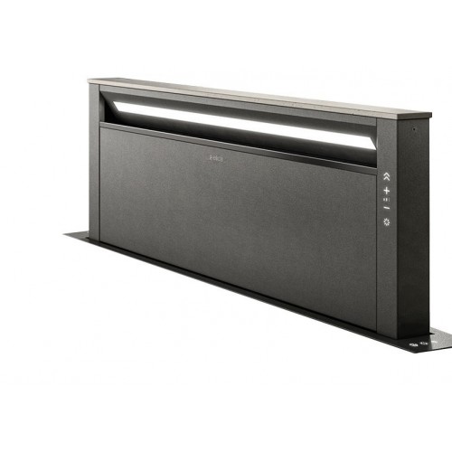 Hotte aspirante Elica GETUP NAKED/A/90 PRF0162869 avec finition effet fonte et housse de 90 cm