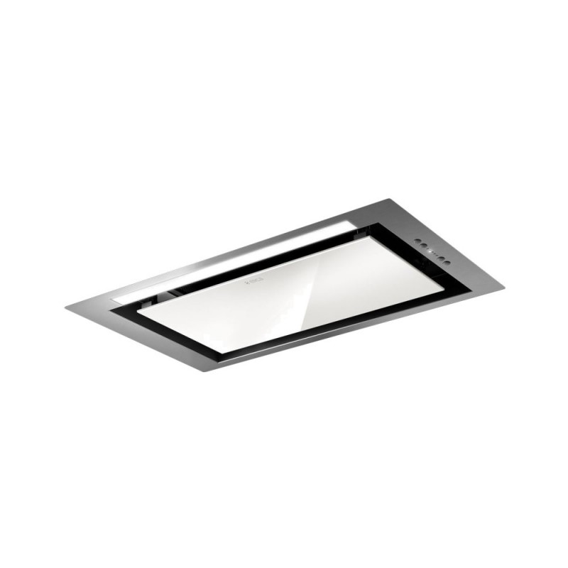  Elica Cappa aspirante a incasso HIDDEN 2.0 IXGL/A/72 PRF0097708A finitura inox/vetro bianco da 72 cm