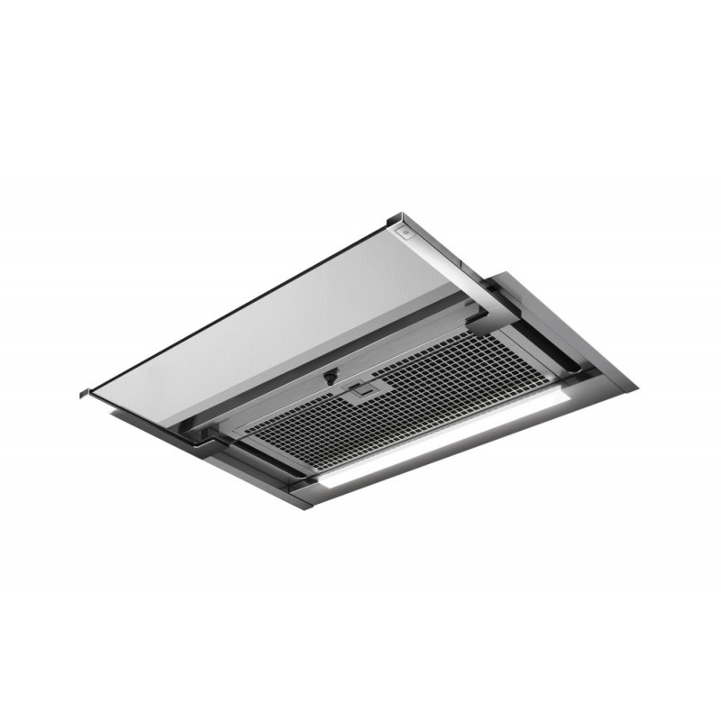  Campana extractora bajo mueble Elica GLASS OUT IX/A/60 PRF0109787, 60 cm, acabado acero inoxidable y cristal
