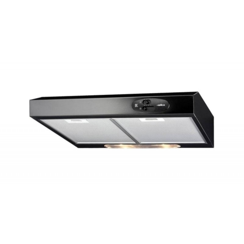  Campana extractora bajo mueble Elica KREA GFA BL/F/60 PRF0104634B de 60 cm con acabado negro