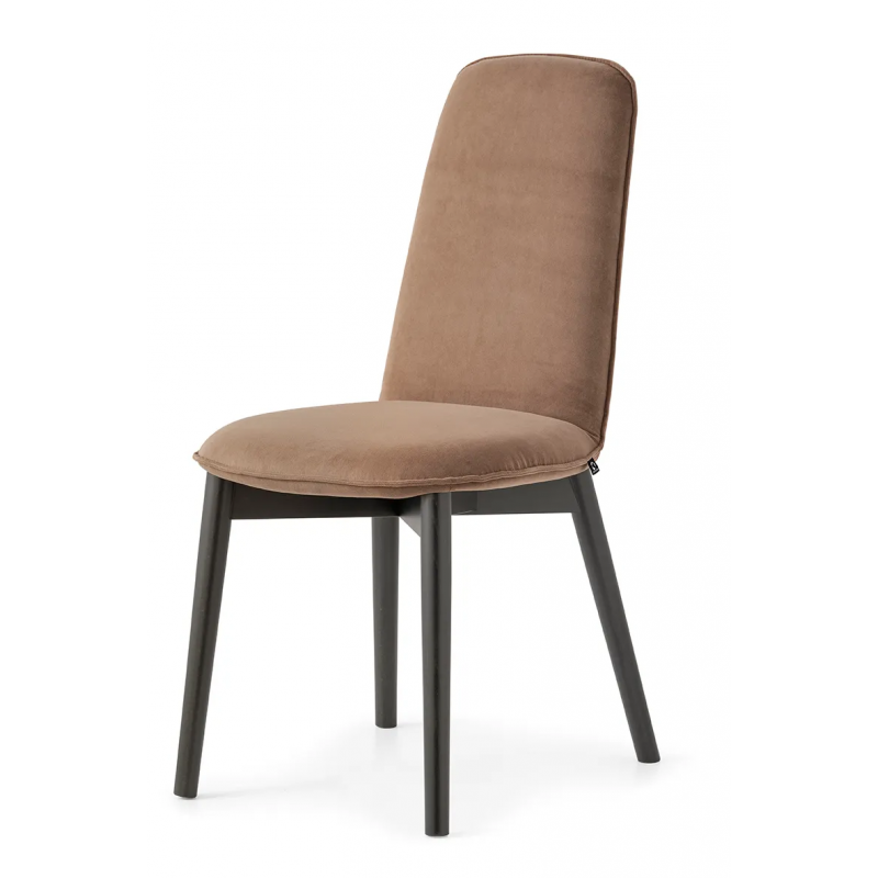 CB/2158-MTO Connubia Riley CB2158-MTO chair with beech frame from h. 94 cm