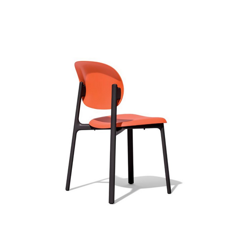 CB/2151 Connubia Chair Zero CB2151 in polypropylene from h. 82 cm