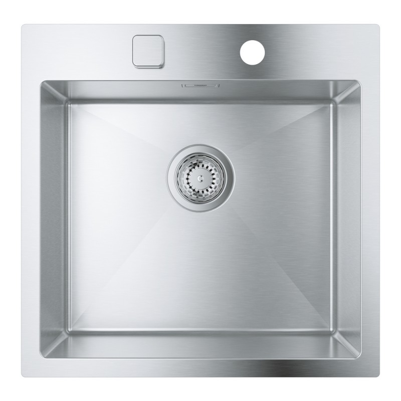 31 583 SD1 Grohe Lavello una vasca 31583SD1 finitura acciaio inox da 52x51 cm