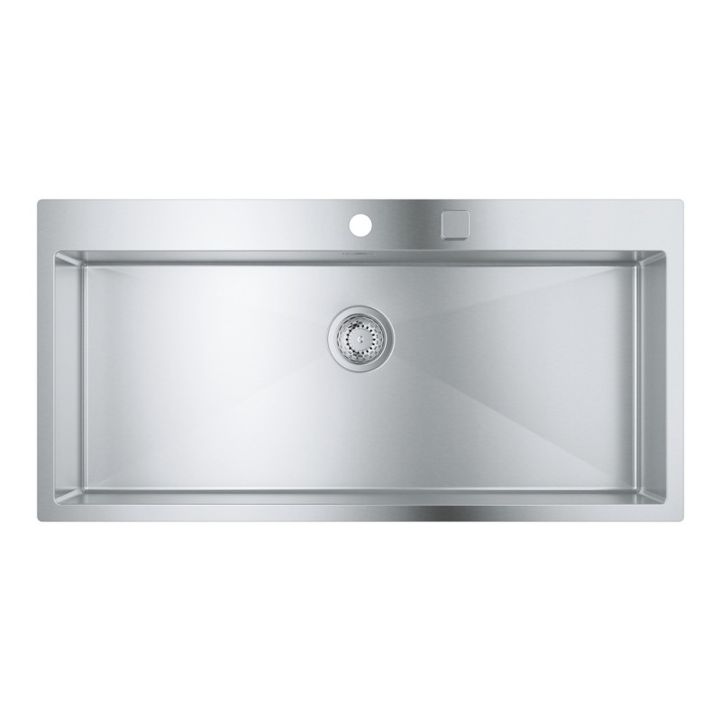 31 586 SD1 Grohe Single bowl sink 31586SD1 stainless steel finish 102.4x51 cm