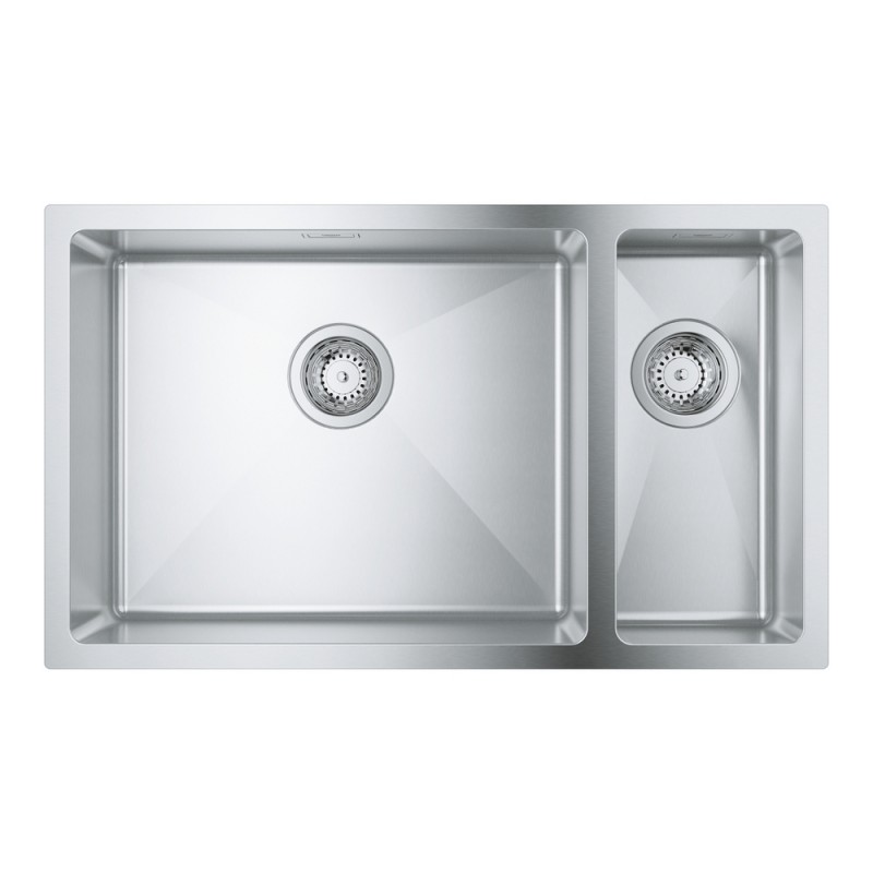 31 575 SD1 Grohe Lavello due vasche 31575SD1 finitura acciaio inox da 76x45 cm