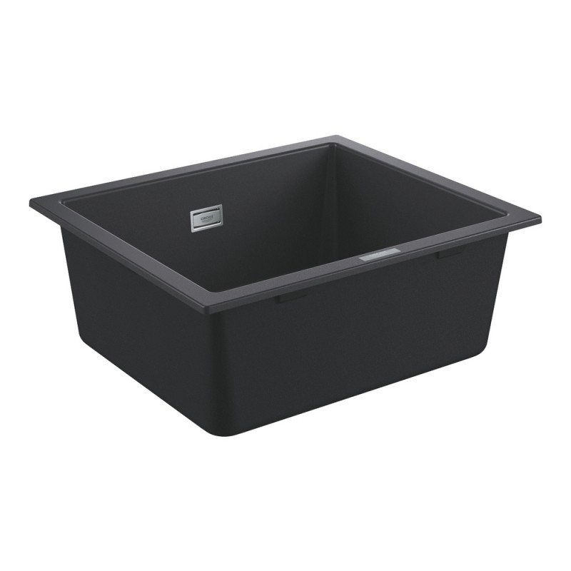31 654 AP0 Évier 1 bac Grohe 31654AP0 finition granit noir 53x45 cm