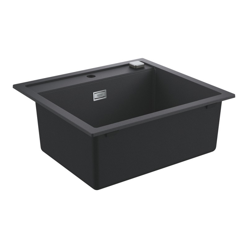 31 651 AP0 Évier 1 bac Grohe 31651AP0 finition granit noir 56x51 cm