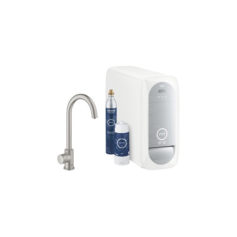 31 498 DC1 Grohe Miscelatore Blue Home monocomando 31498DC1 finitura super steeel