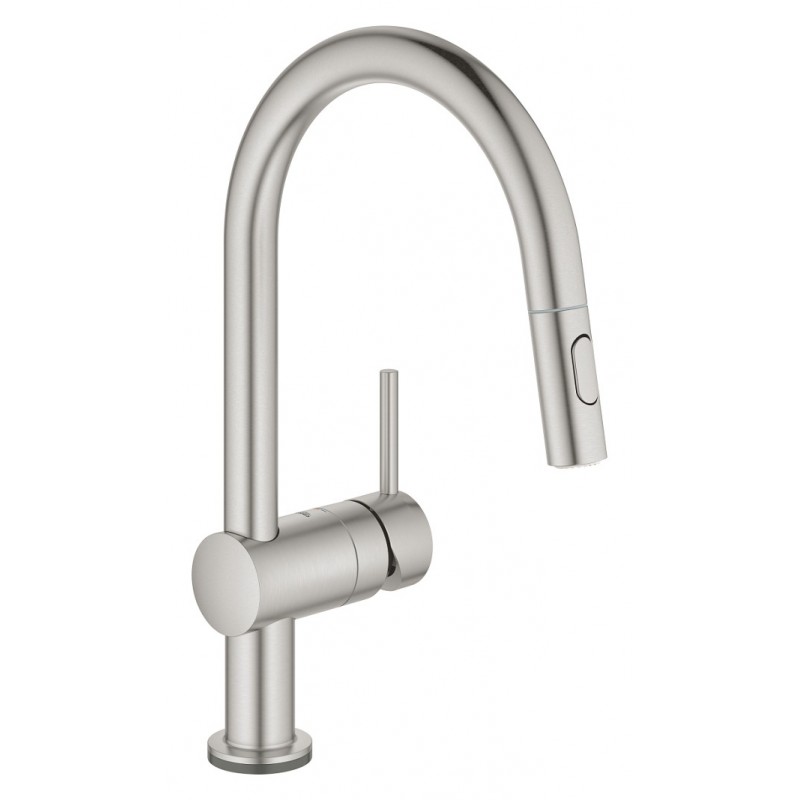 31 358 DC2 Grifo monomando electrónico Grohe Minta Touch 31358DC2, acabado acero inoxidable