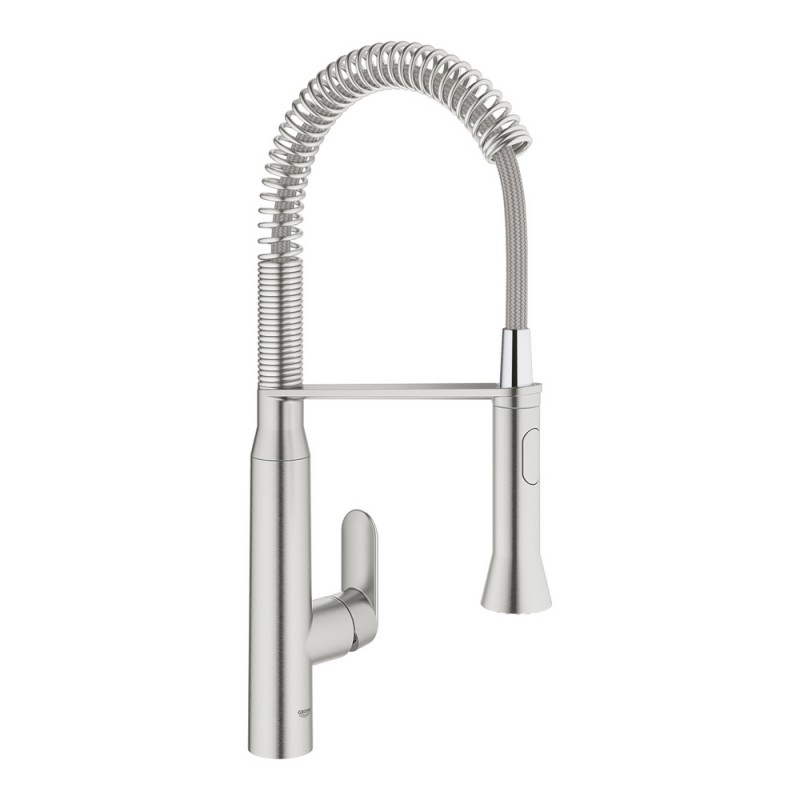 31 379 DC0 Mitigeur monocommande Grohe K7 31379DC0 finition super acier