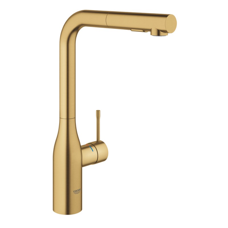 30 274 GN0 PRONTA CONSEGNA - Grohe Miscelatore monocomando Minta 30274GN0 finitura oro spazzolaro