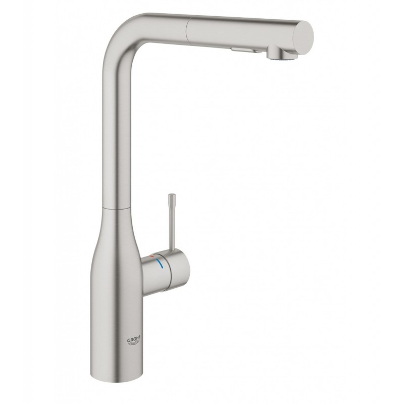 30 432 DC0 Grohe Single lever mixer Accent 30432DC0 super steel finish