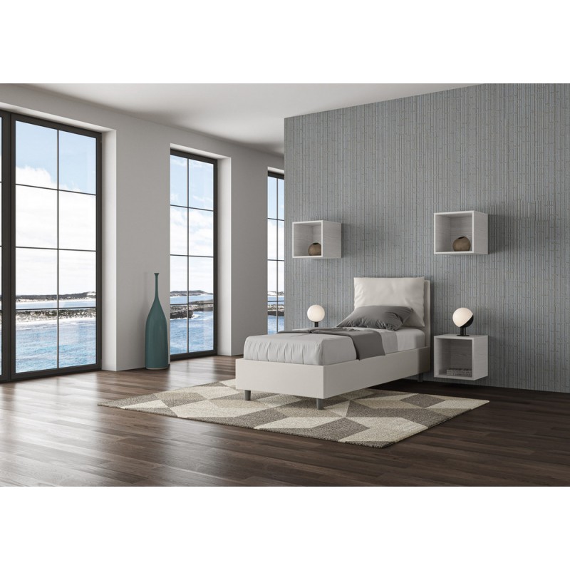 Antea L80 Itamoby Cama individual Antea en polipiel 80 cm