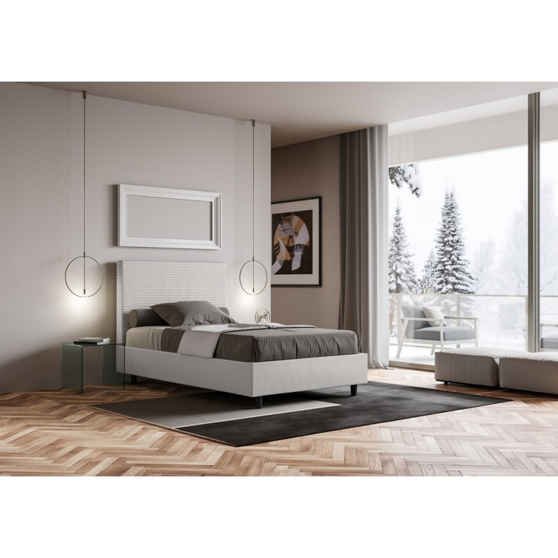 Focus L110 Itamoby Focus single bed in imitation leather 110 cm