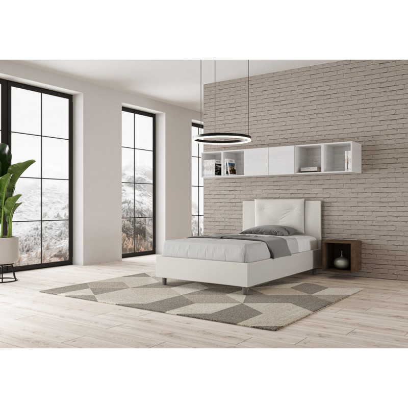 Appia L120 Itamoby Double bed Appia in imitation leather 120 cm