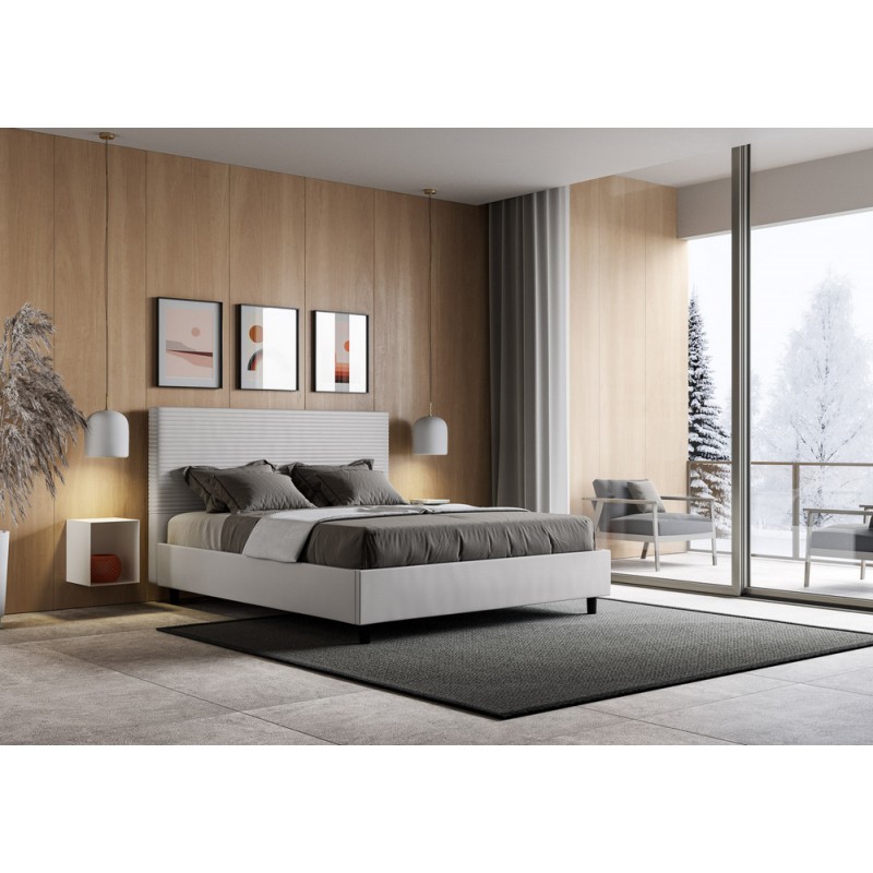 Focus L140 Itamoby Focus French bed in leatherette 140 cm