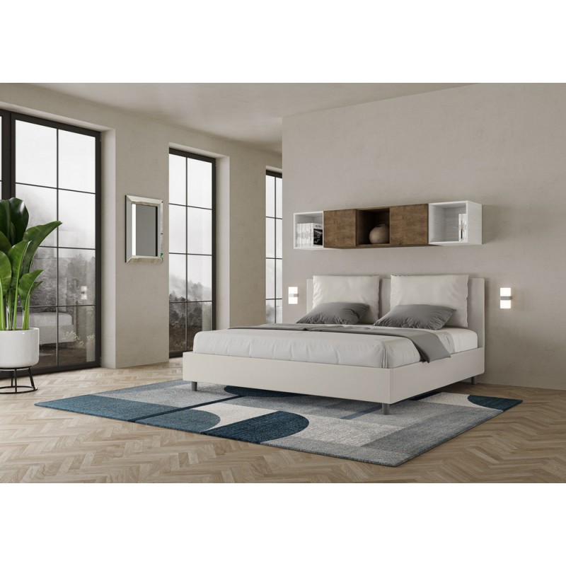 Antea L180 Itamoby King size bed Antea in leatherette 180 cm