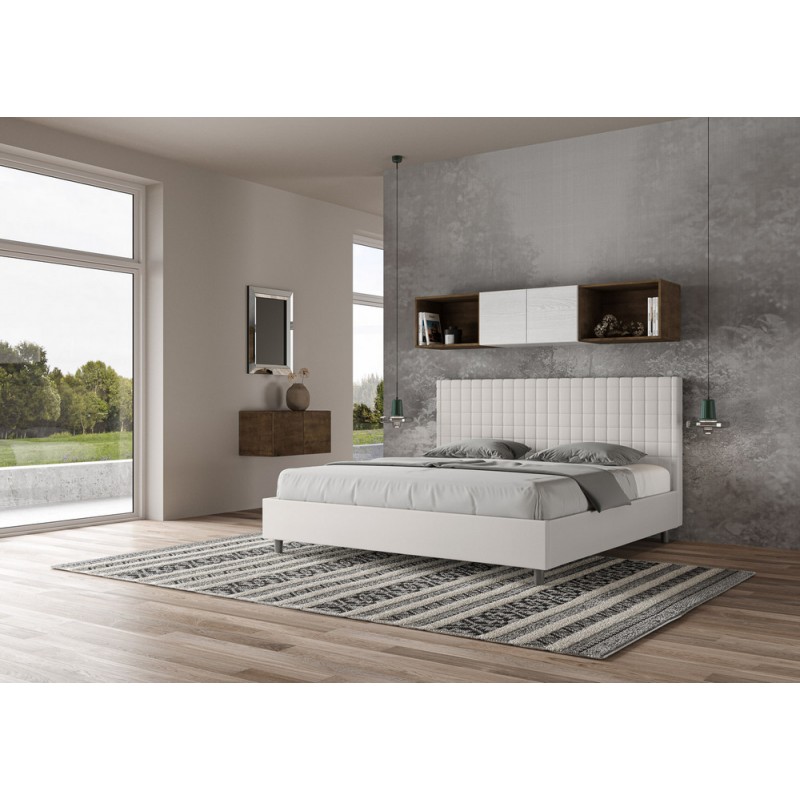 Sunny L180 Itamoby Sunny king size bed in leatherette 180 cm