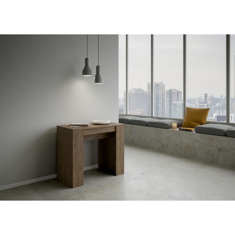 VE090COBAS204 PROMO - Consola extensible Itamoby Basic Small en aglomerado de 90x48(204) cm