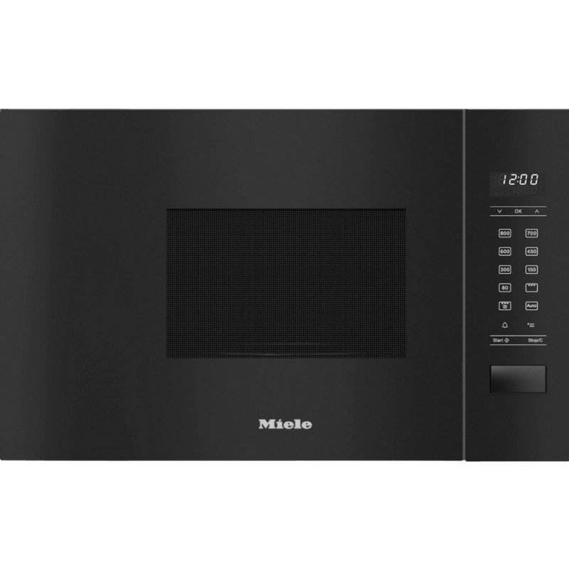 M 2234 SC Miele Horno microondas empotrado M 2234 SC acabado negro 60 cm