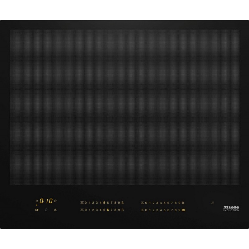 KM 7667 FL Miele Induction hob KM 7667 FL in black glass ceramic without frame 60 cm