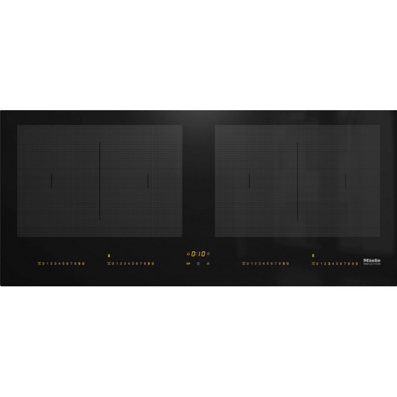 KM 7684 FL Miele Placa de inducción KM 7684 FL en vitrocerámica negra sin marco 90 cm