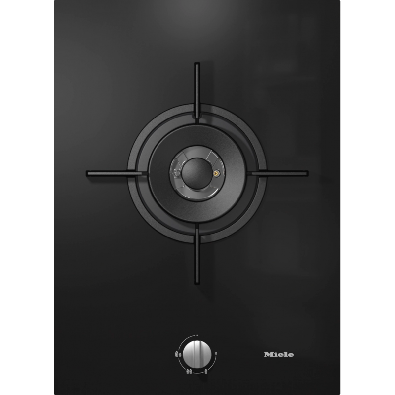 CS 7101-1 FL Miele Piano cottura domino a gas CS 7101-1 FL in vetroceramica nero da 40 cm