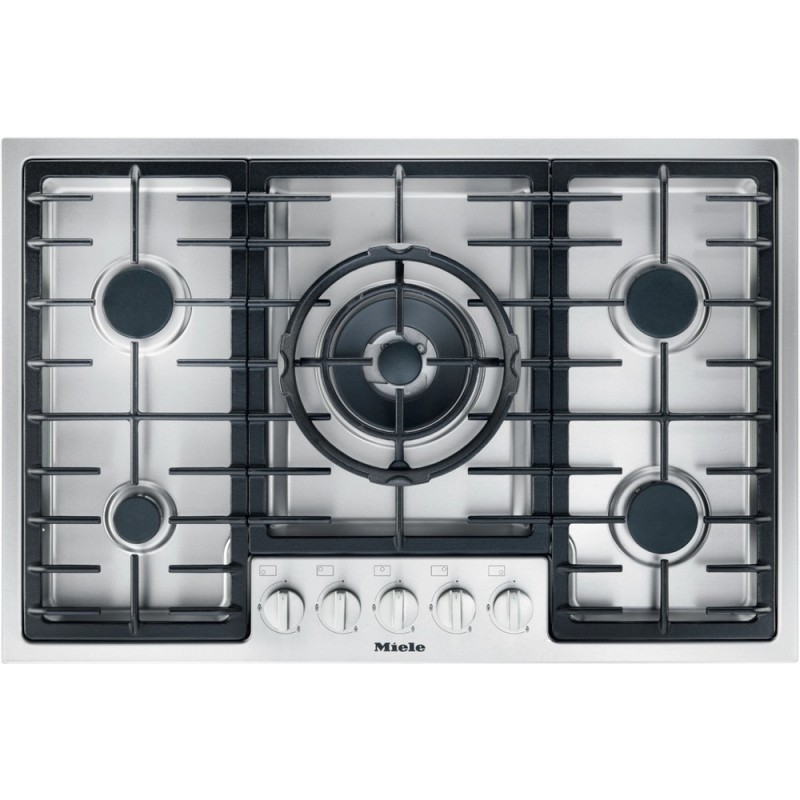 KM 2334 G Miele Gas hob KM 2334 G 75 cm stainless steel finish