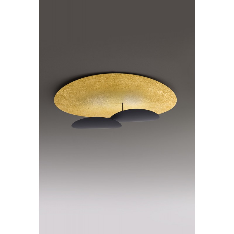 Masai 90 Minitallux Masai 90 LED ceiling lamp in different finishes by Icona Luce